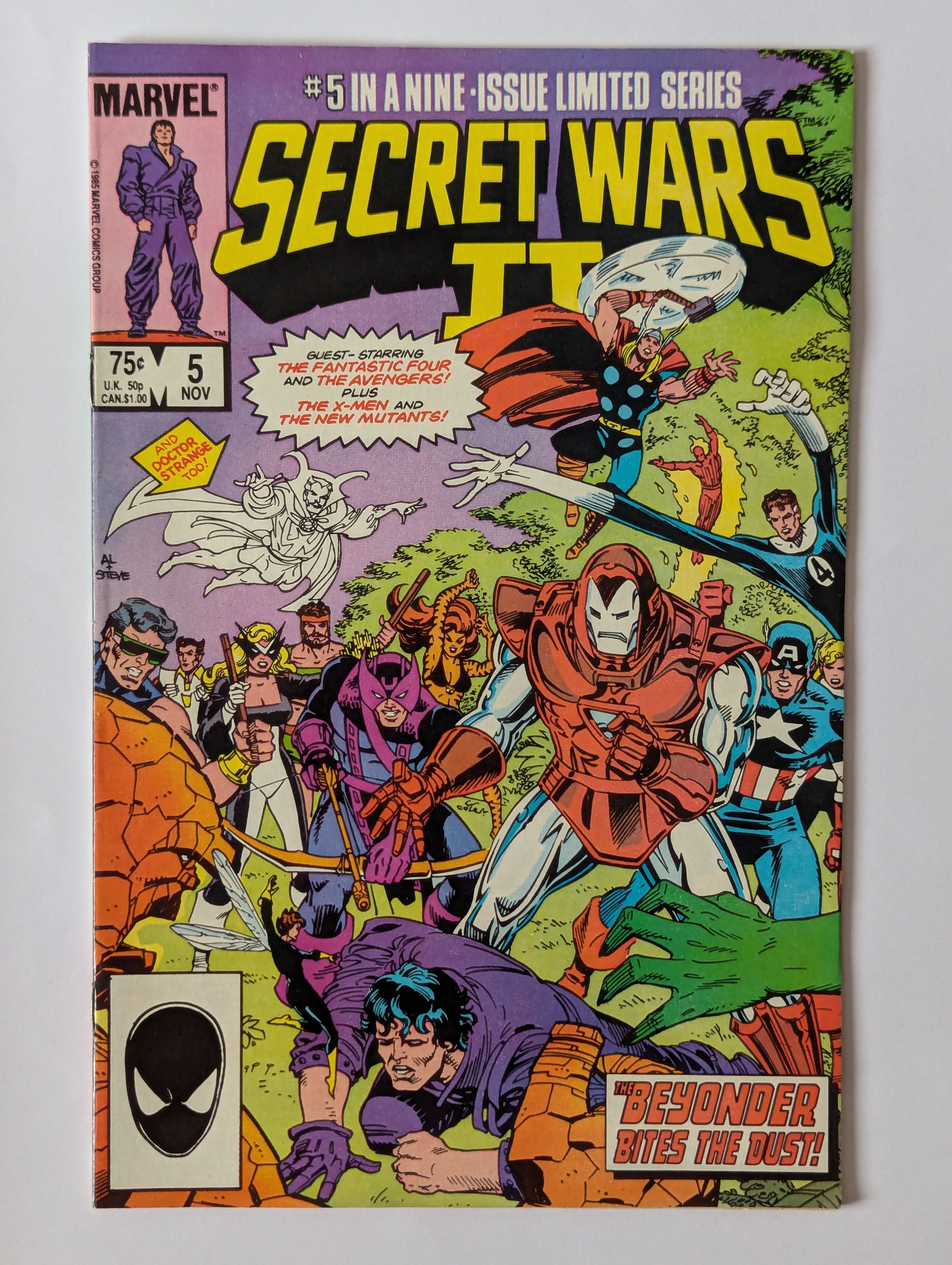 Secret Wars II #5 Marvel Comic Book