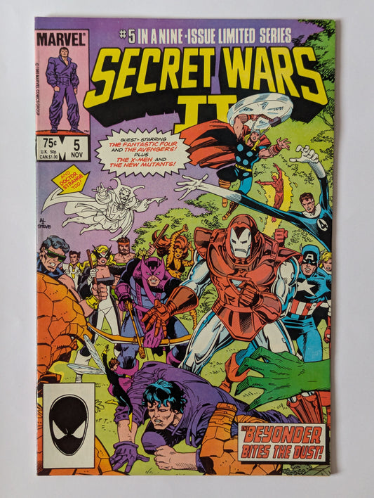 Secret Wars II #5 Marvel Comic Book