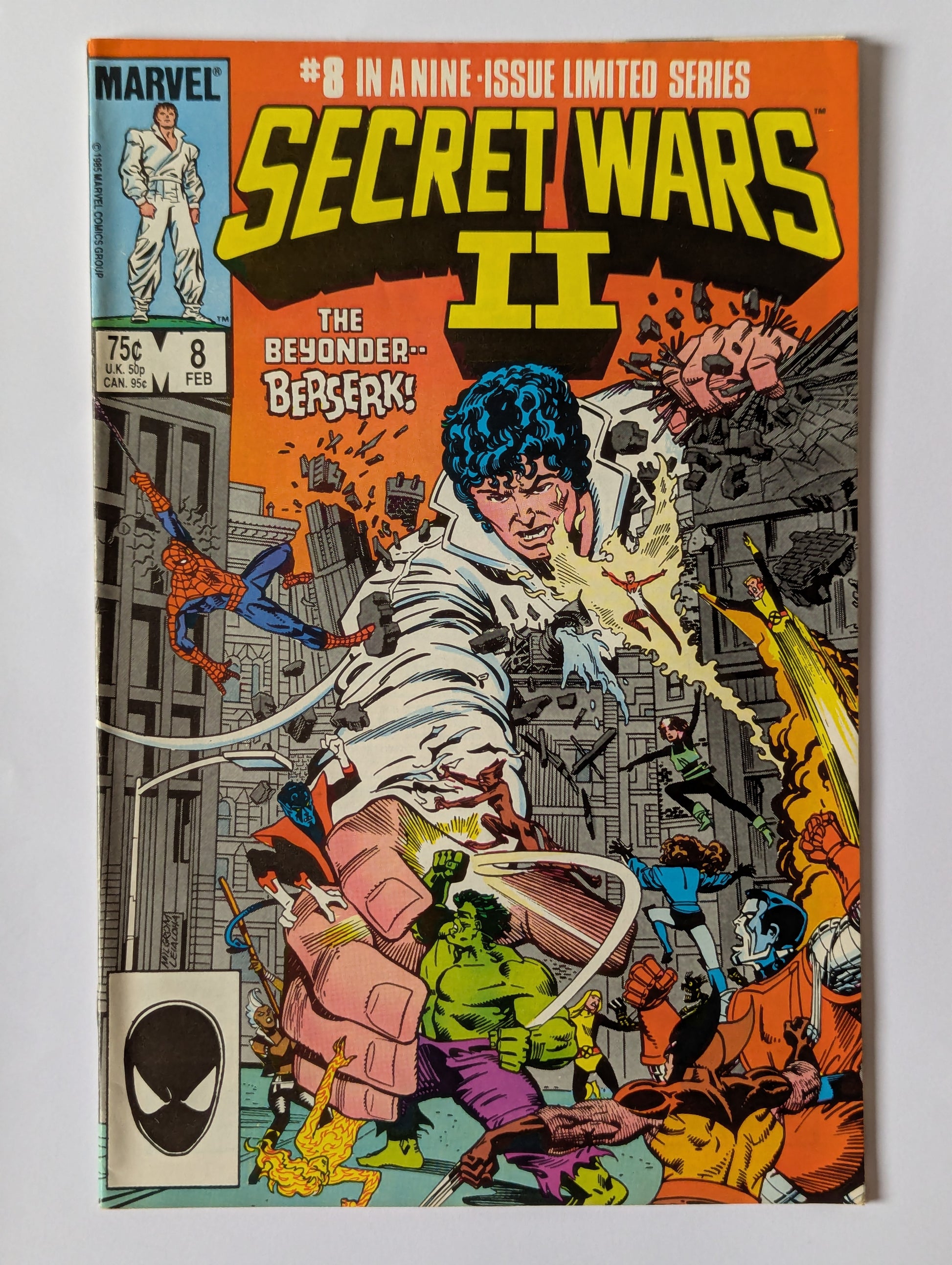 Secret Wars II #8 Marvel Comic Book