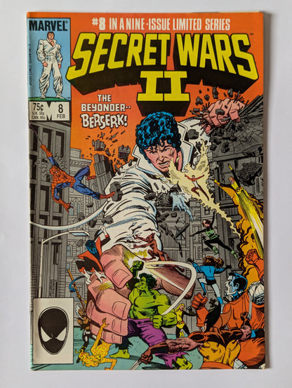 Secret Wars II #8 Marvel Comic Book