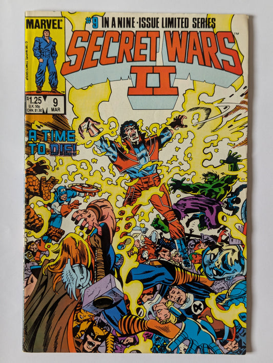 Secret Wars II #9 Marvel Comic Book
