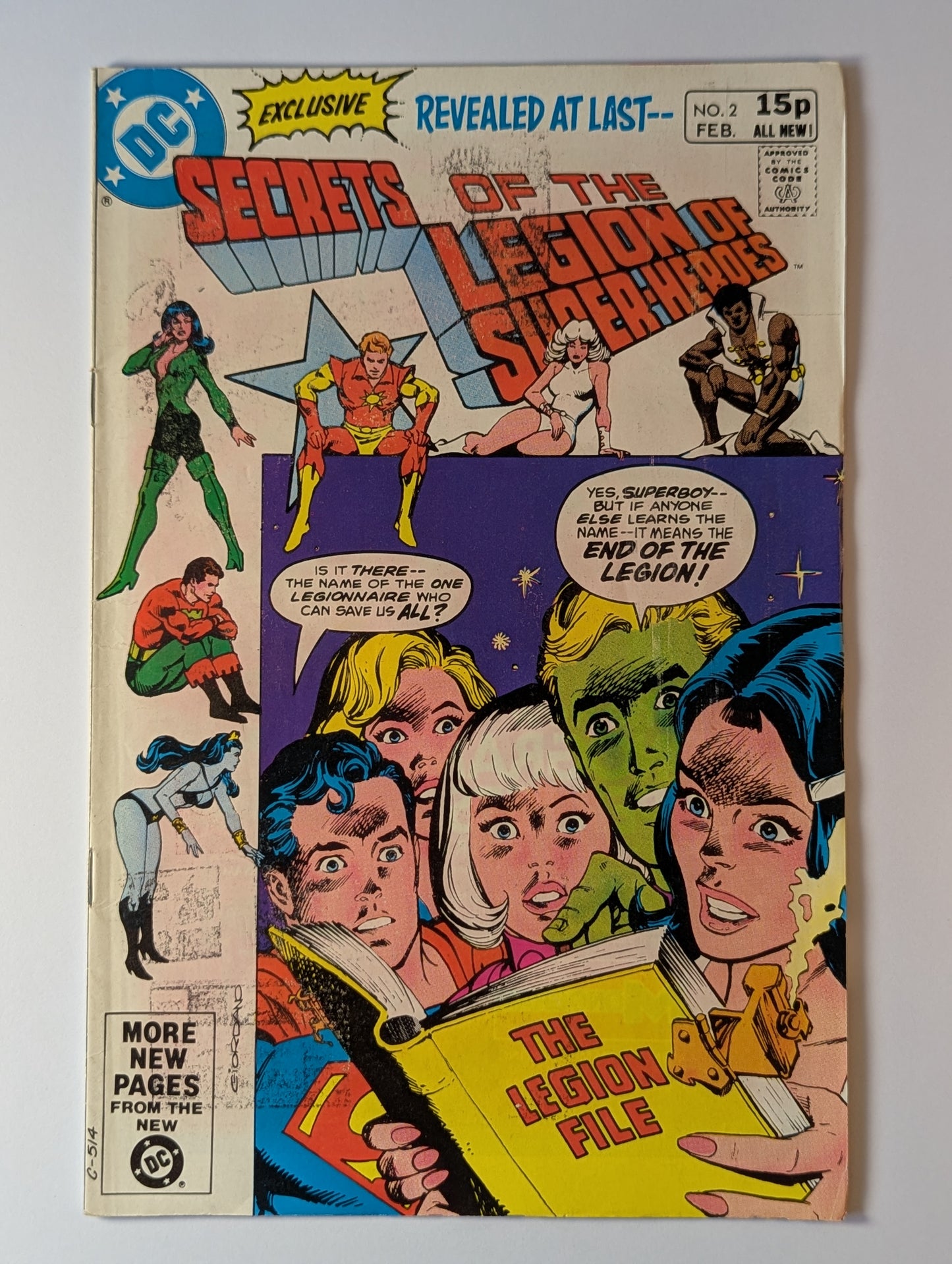Secrets of the Legion of Super-Heroes #2 DC Comic Book