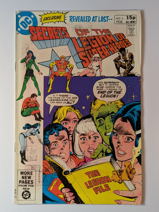 Secrets of the Legion of Super-Heroes #2 DC Comic Book
