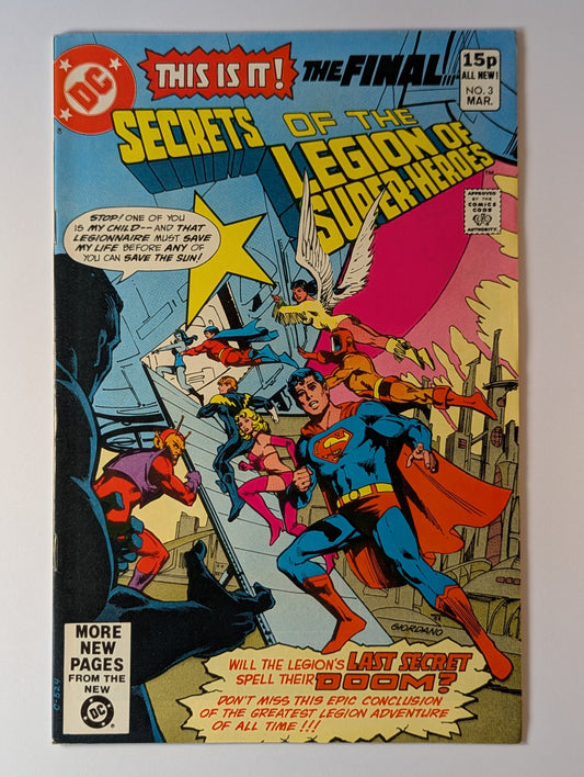 Secrets of the Legion of Super-Heroes #3 DC Comic Book