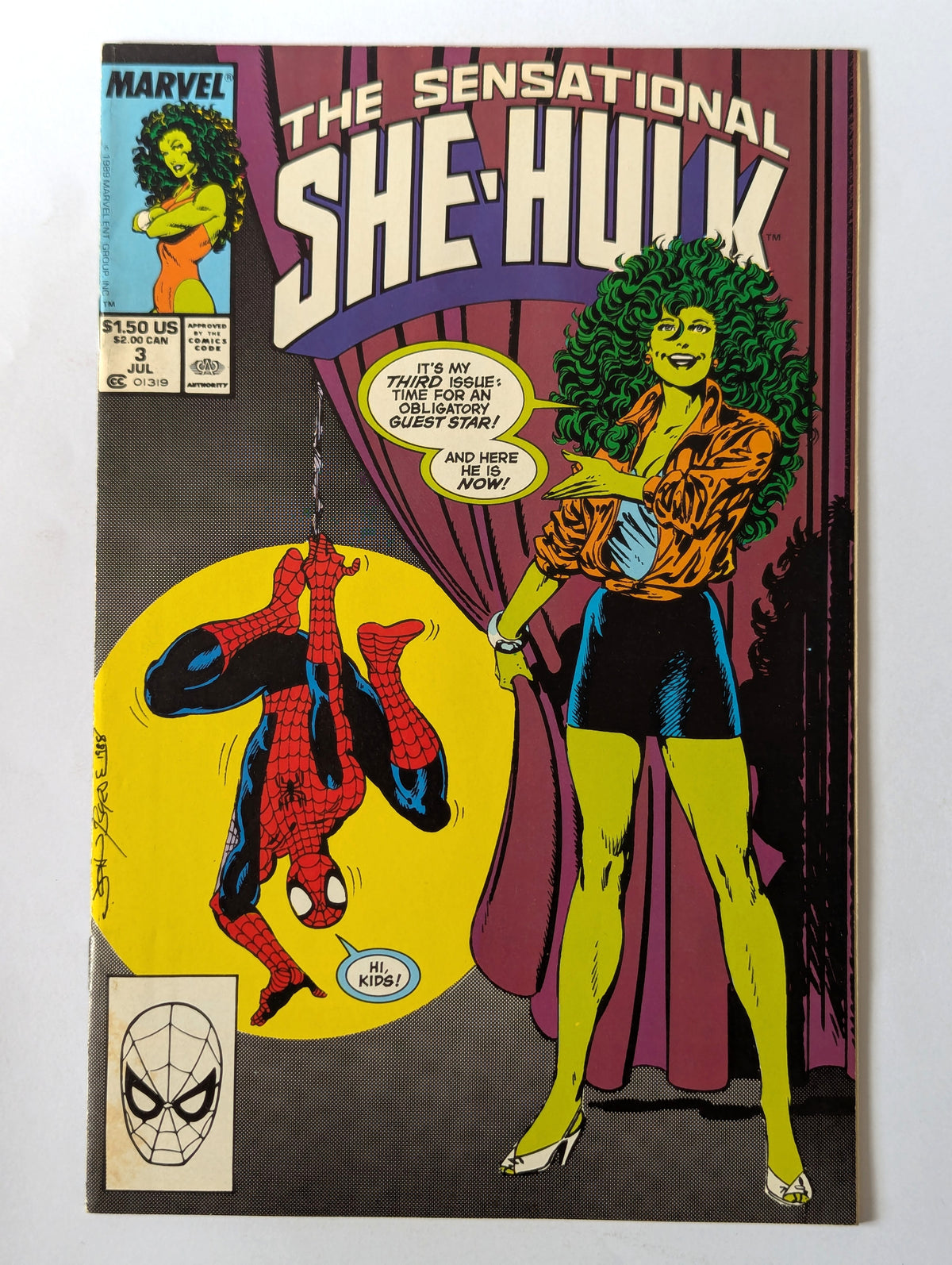 Sensational She-Hulk #3 (1989 Series)