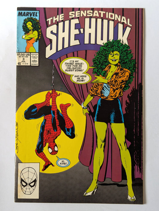 Sensational She-Hulk #3 (1989 Series)
