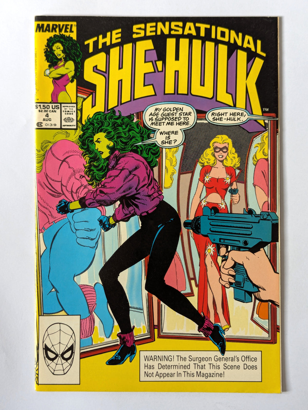 Sensational She-Hulk #4 Marvel Comic Book