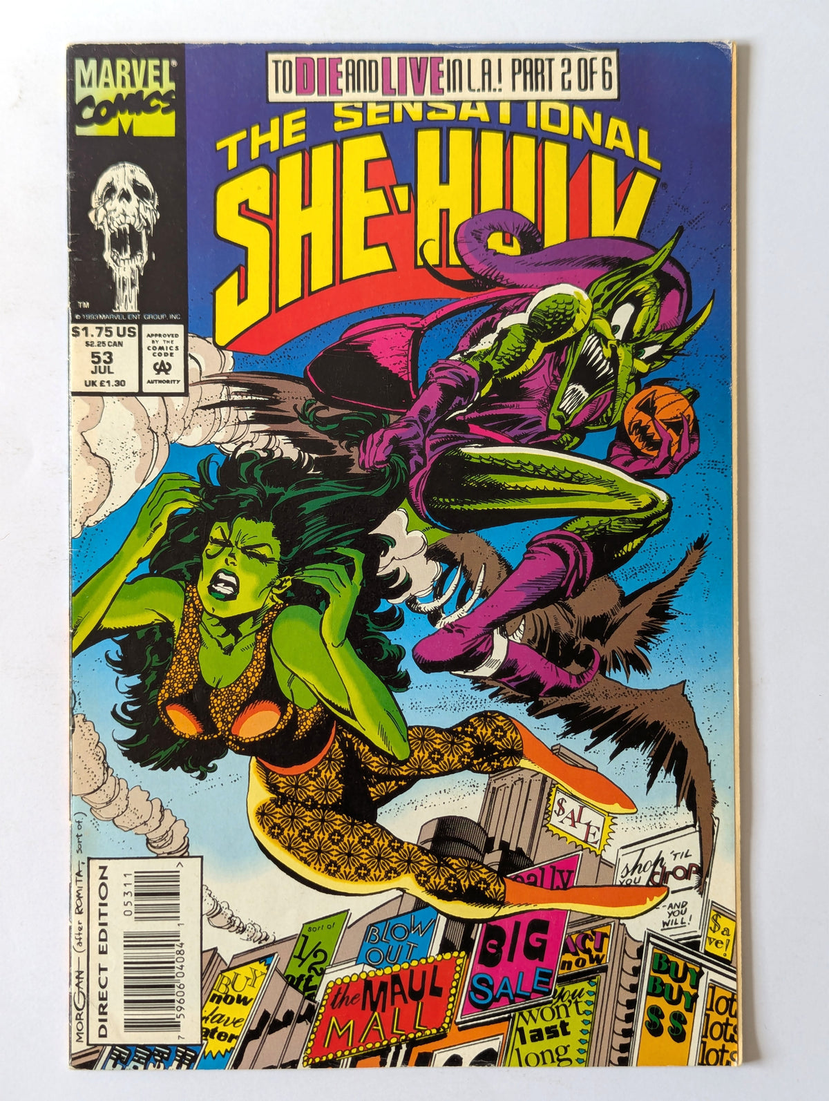 She-Hulk #53 Marvel Comic Book