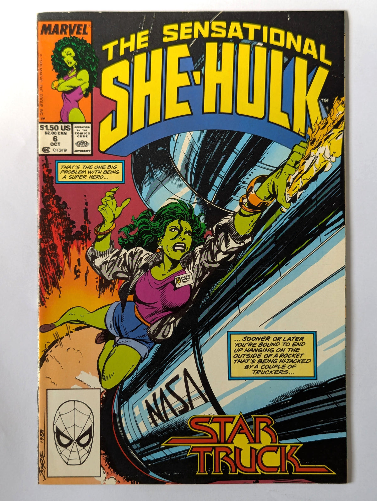Sensational She-Hulk #6 (1989 Series)