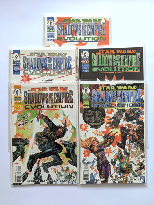 Star Wars Shadows of the Empire Evolution Dark Horse Comic Book Set