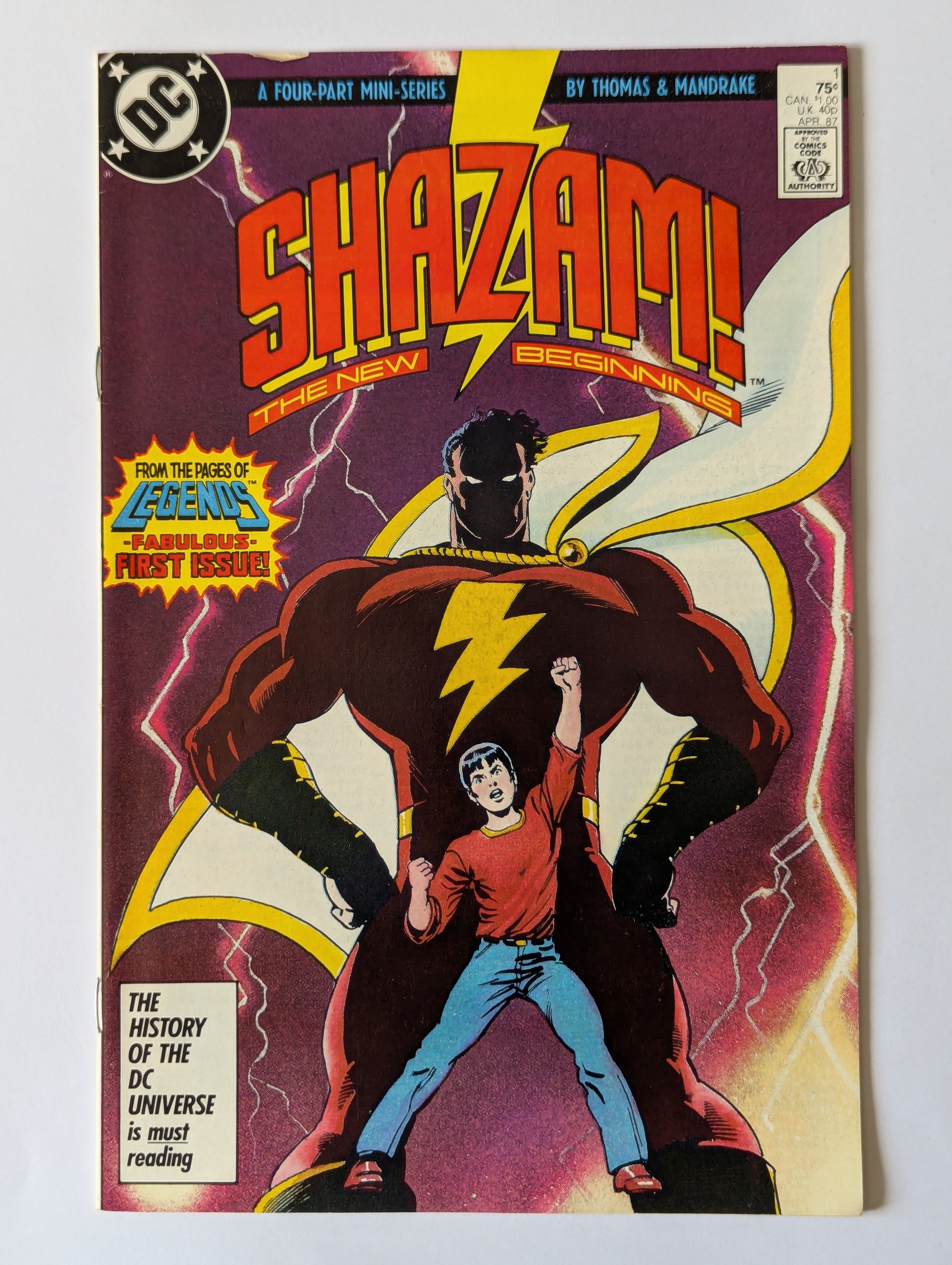 Shazam: The New Beginning #1 DC Comic Book