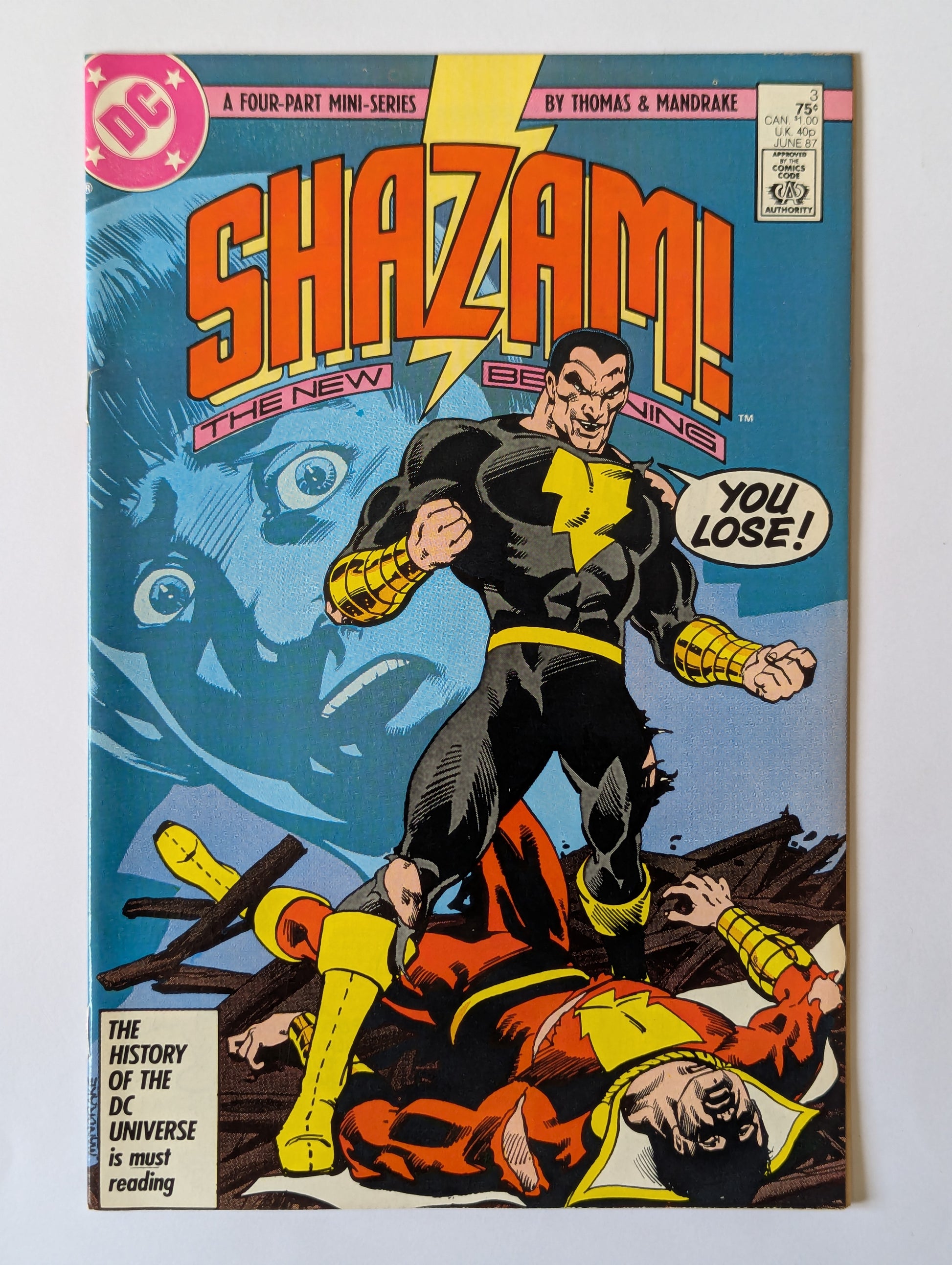 Shazam: The New Beginning #3 DC Comic Book