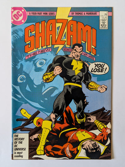 Shazam: The New Beginning #3 DC Comic Book