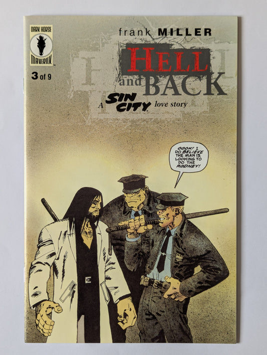 Sin City Hell and Back #3 Dark Horse Comic Book