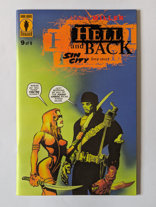 Sin City Hell and Back #9 Dark Horse Comic Book