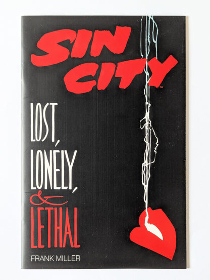 Sin City Lost, Lonely & Lethal Dark Horse Comic Book