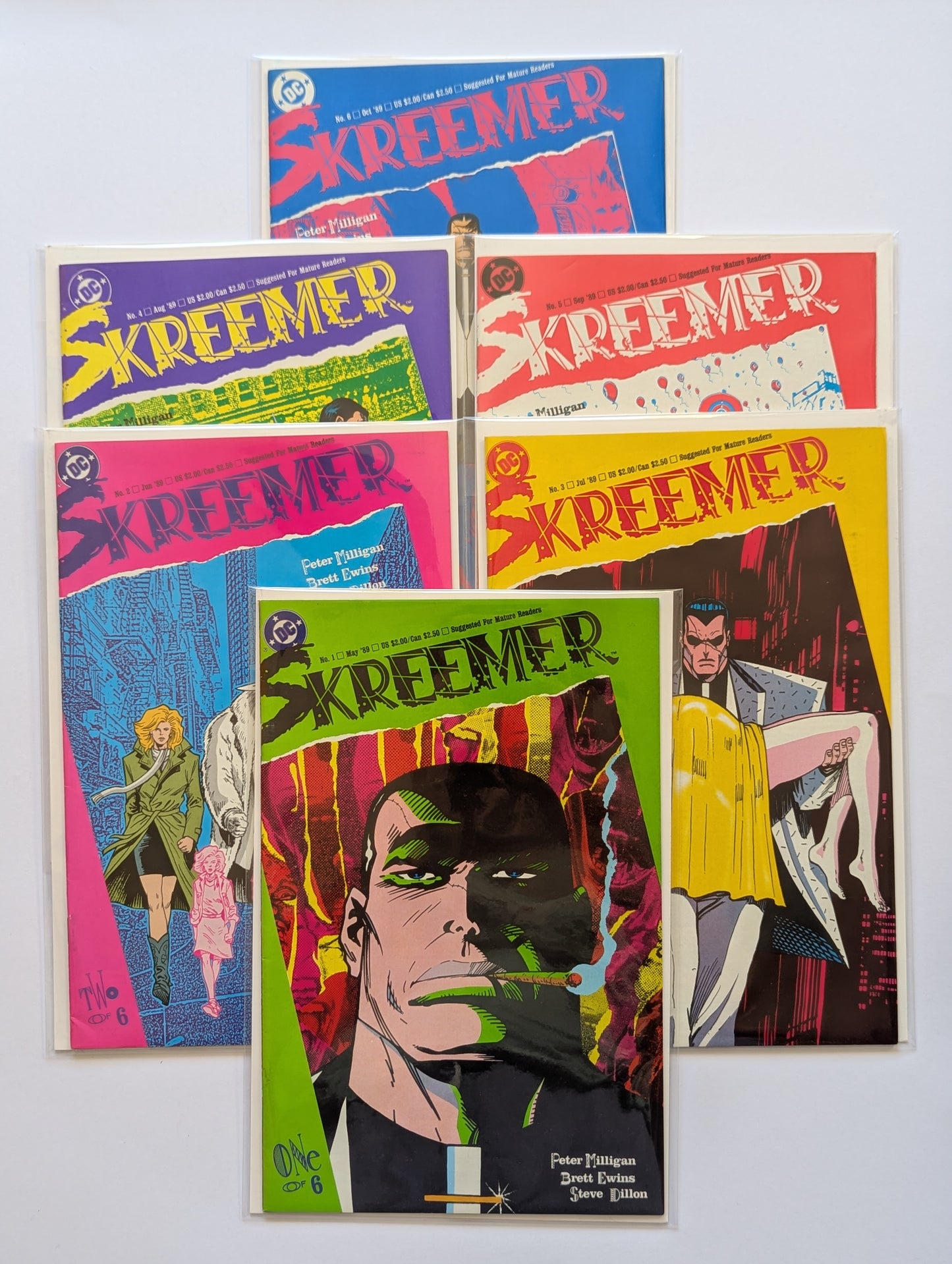 Skreemer Complete Series DC Comic Book Set