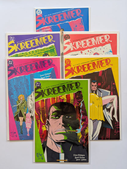 Skreemer Complete Series DC Comic Book Set