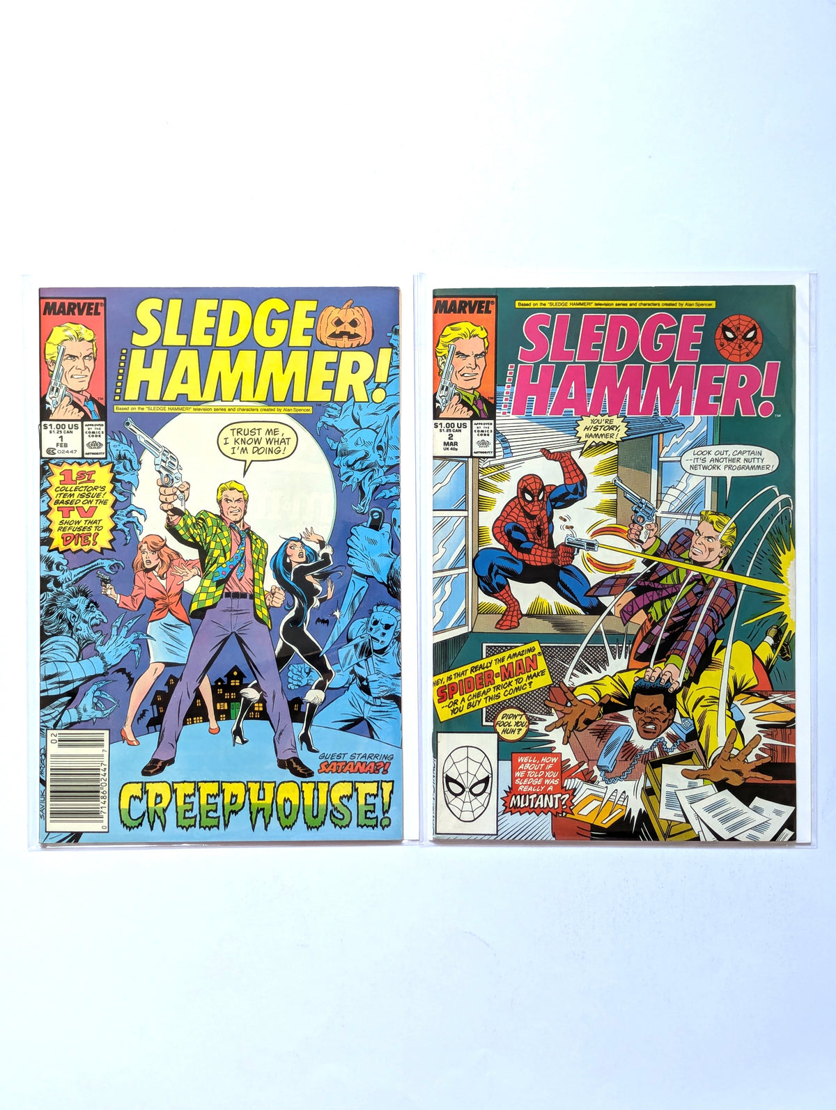 Sledgehammer Complete Series Set of Marvel Comic Books