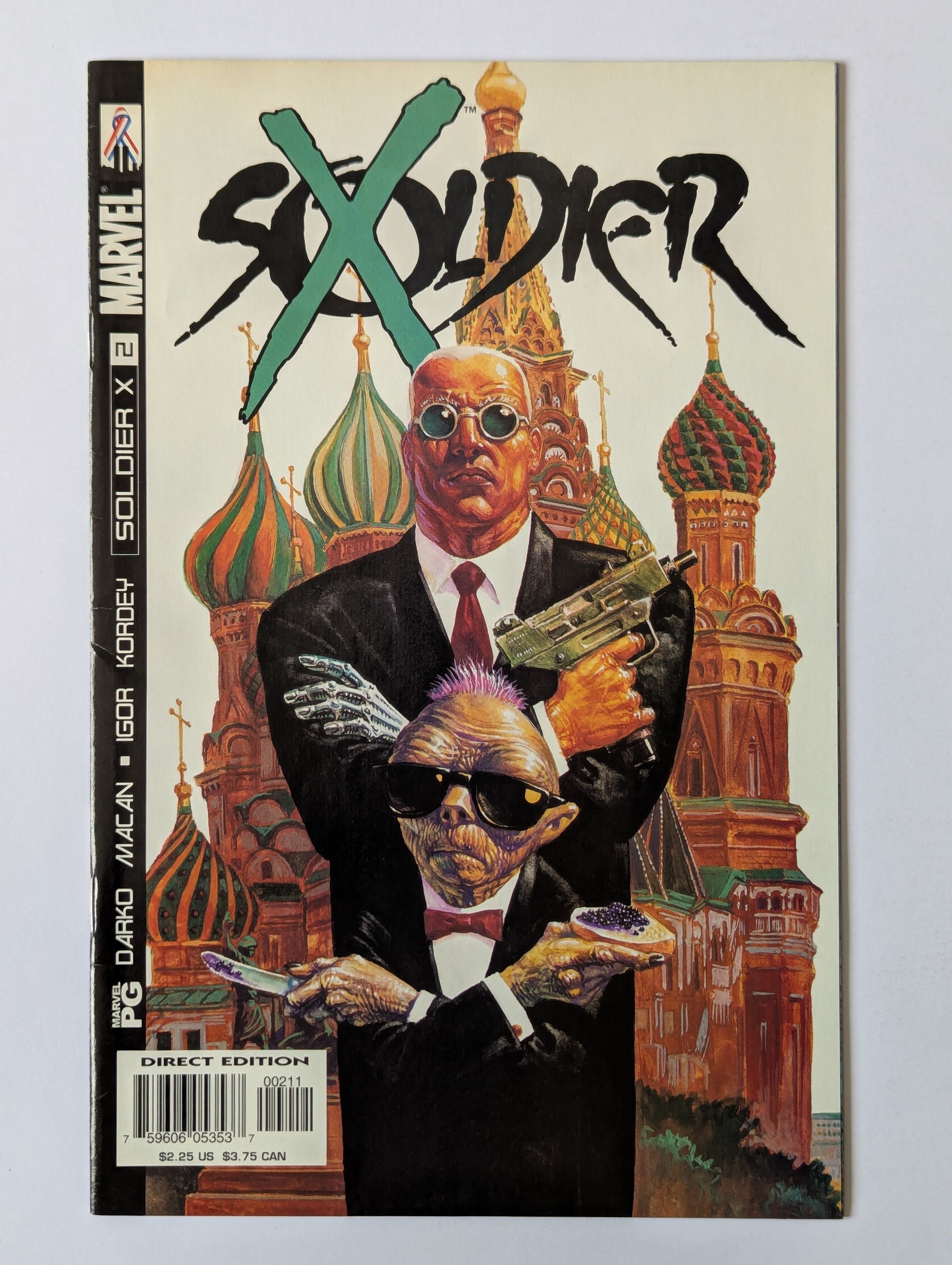 Soldier X #2 Marvel Comic Book