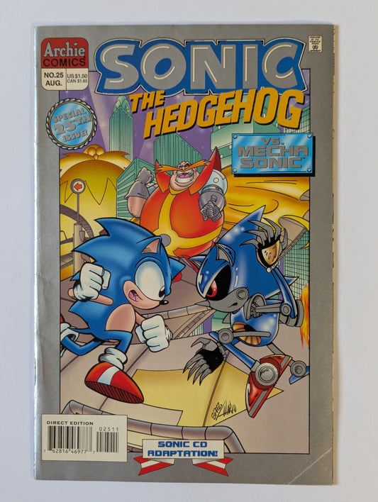 Sonic The Hedgehog #25 Archie Comic Book