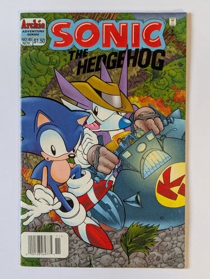Sonic The Hedgehog #40 Archie Comic Book