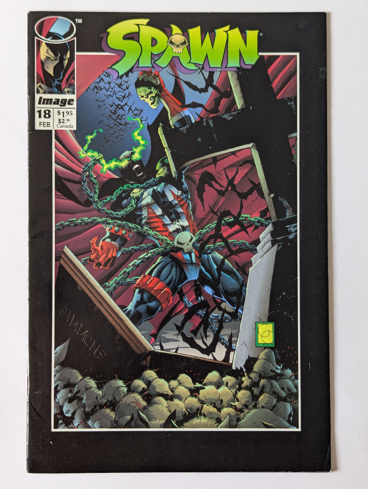 Spawn #18 Image Comic Book