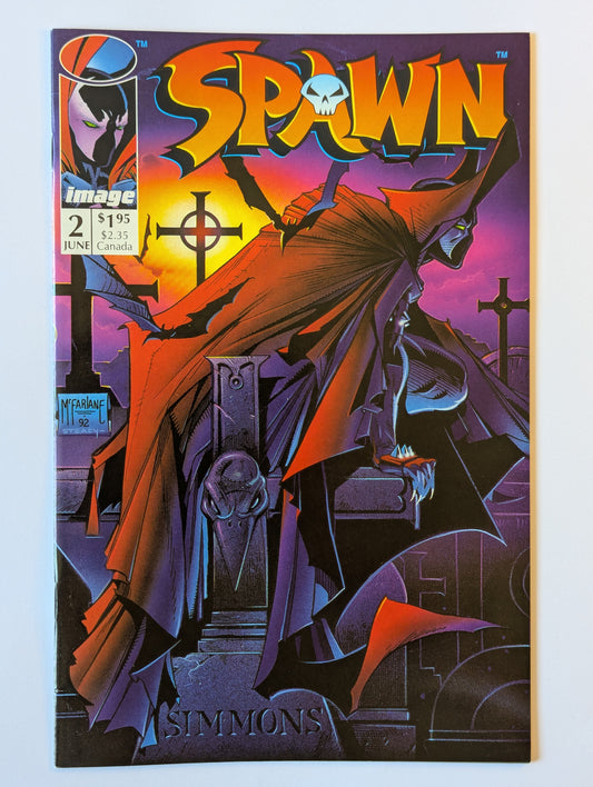 Spawn #2 Image Comic Book