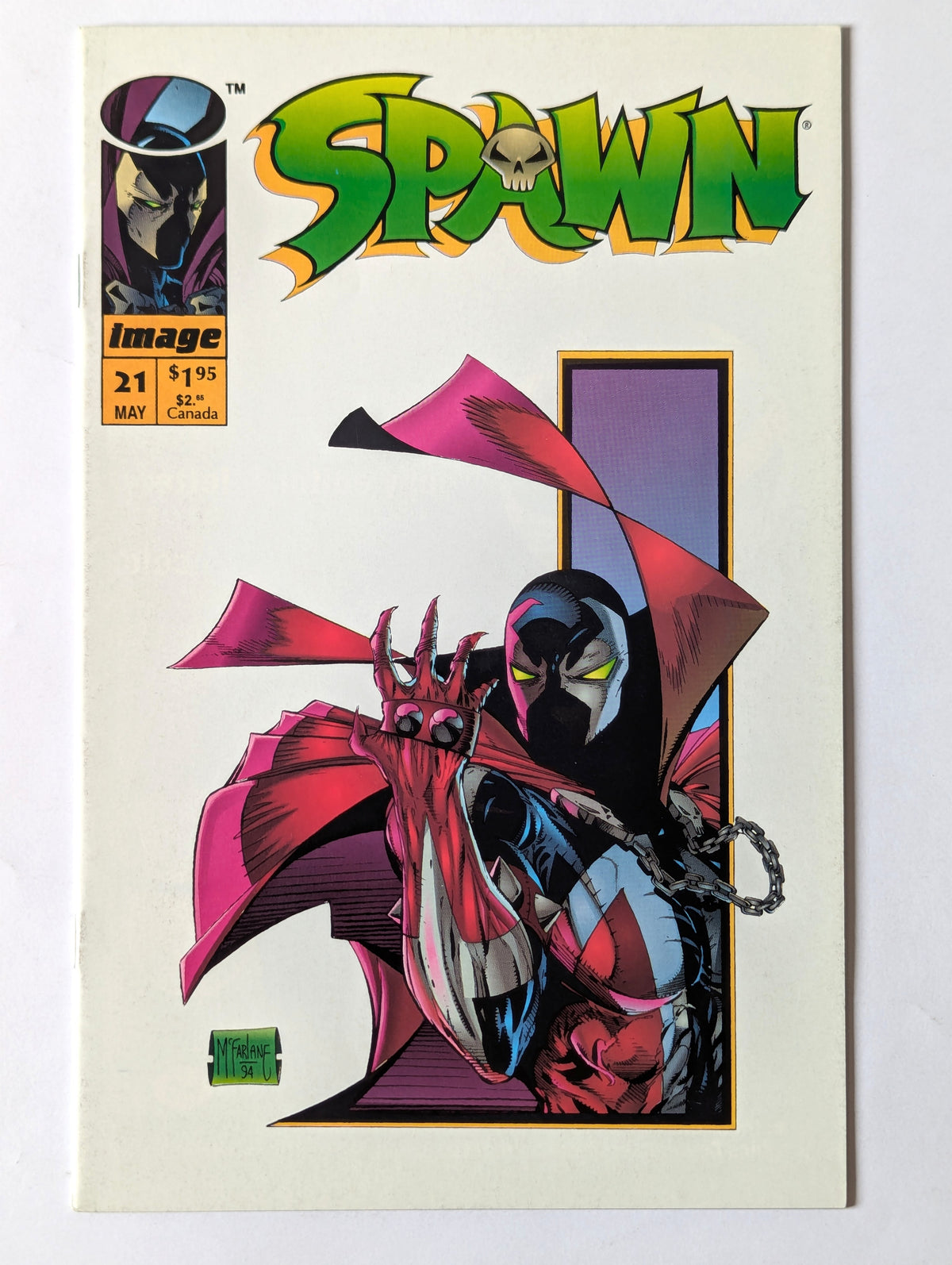 Spawn #21 Image Comic Book