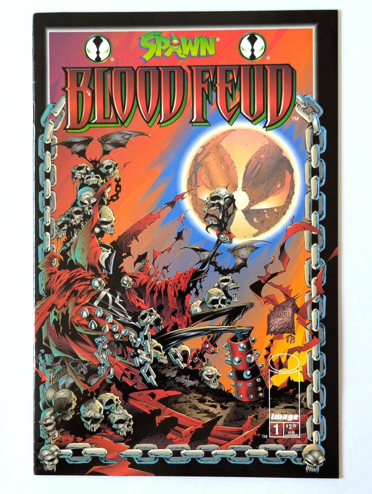 Spawn: Blood Feud #1-4 (1995 Limited Series) Complete Set