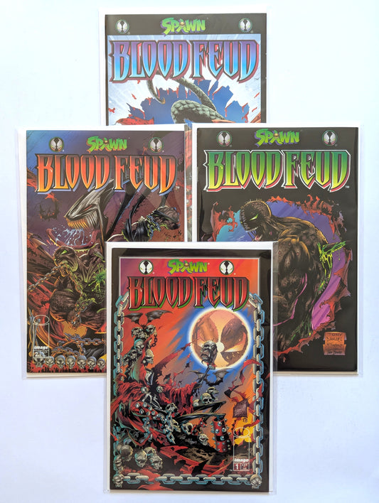 Spawn Blood Feud #1-4 Image Limited Series Comic Book Set