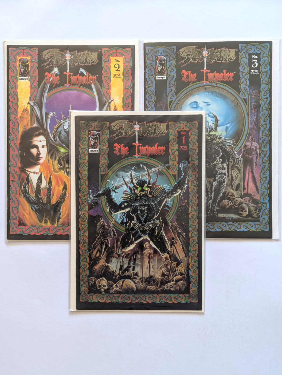 Spawn The Impaler #1-3 Image Limited Series Comic Book Set