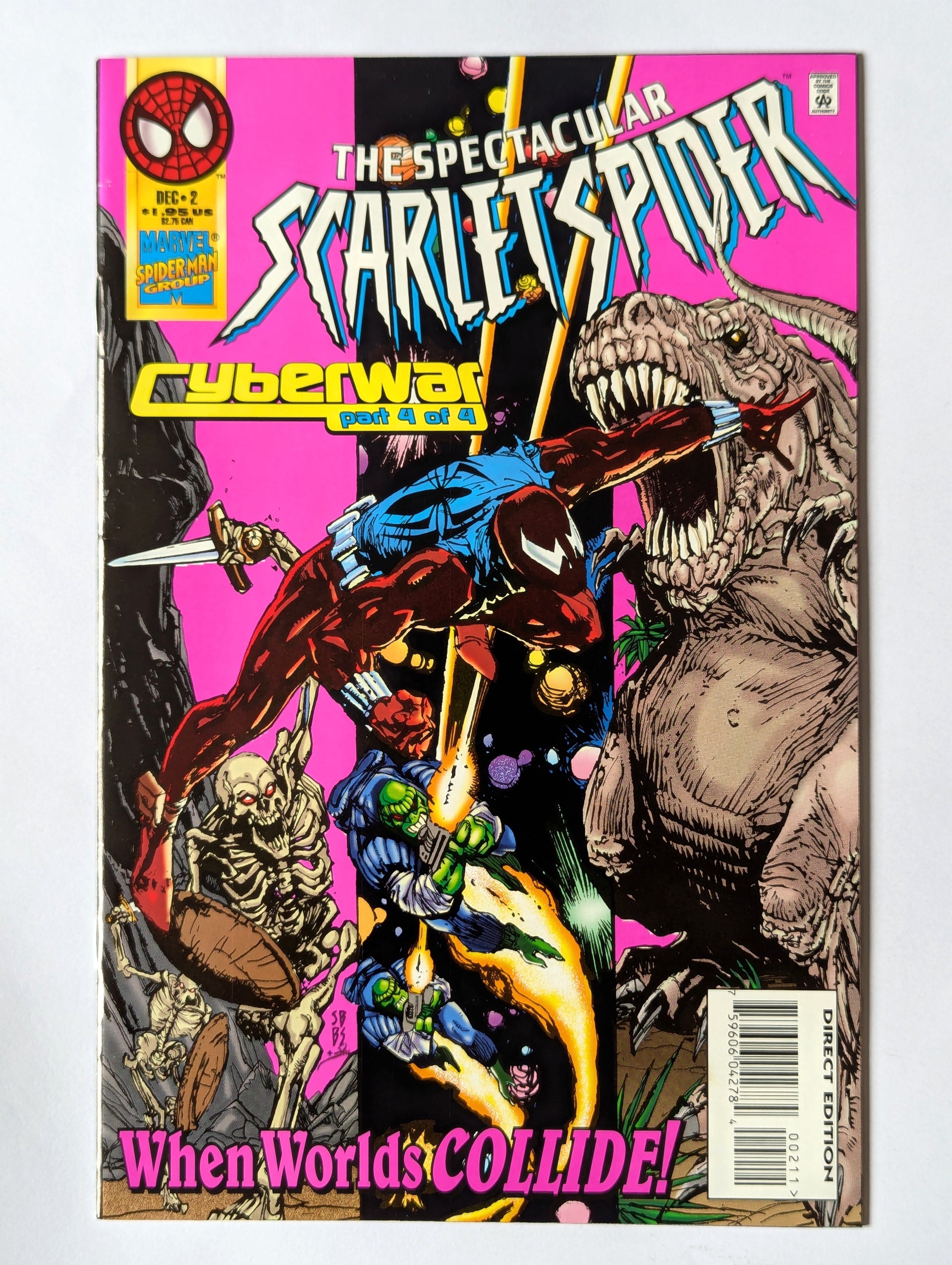 Spectacular Scarlet Spider #2 Marvel Comic Book