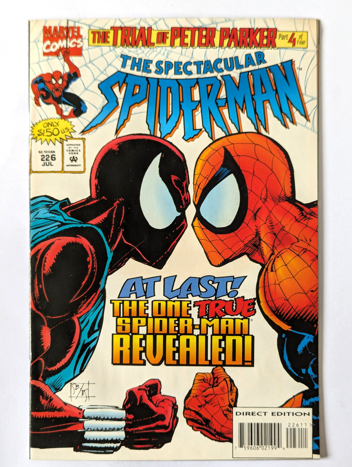 Spectacular Spider-Man #226 Marvel Comic Book