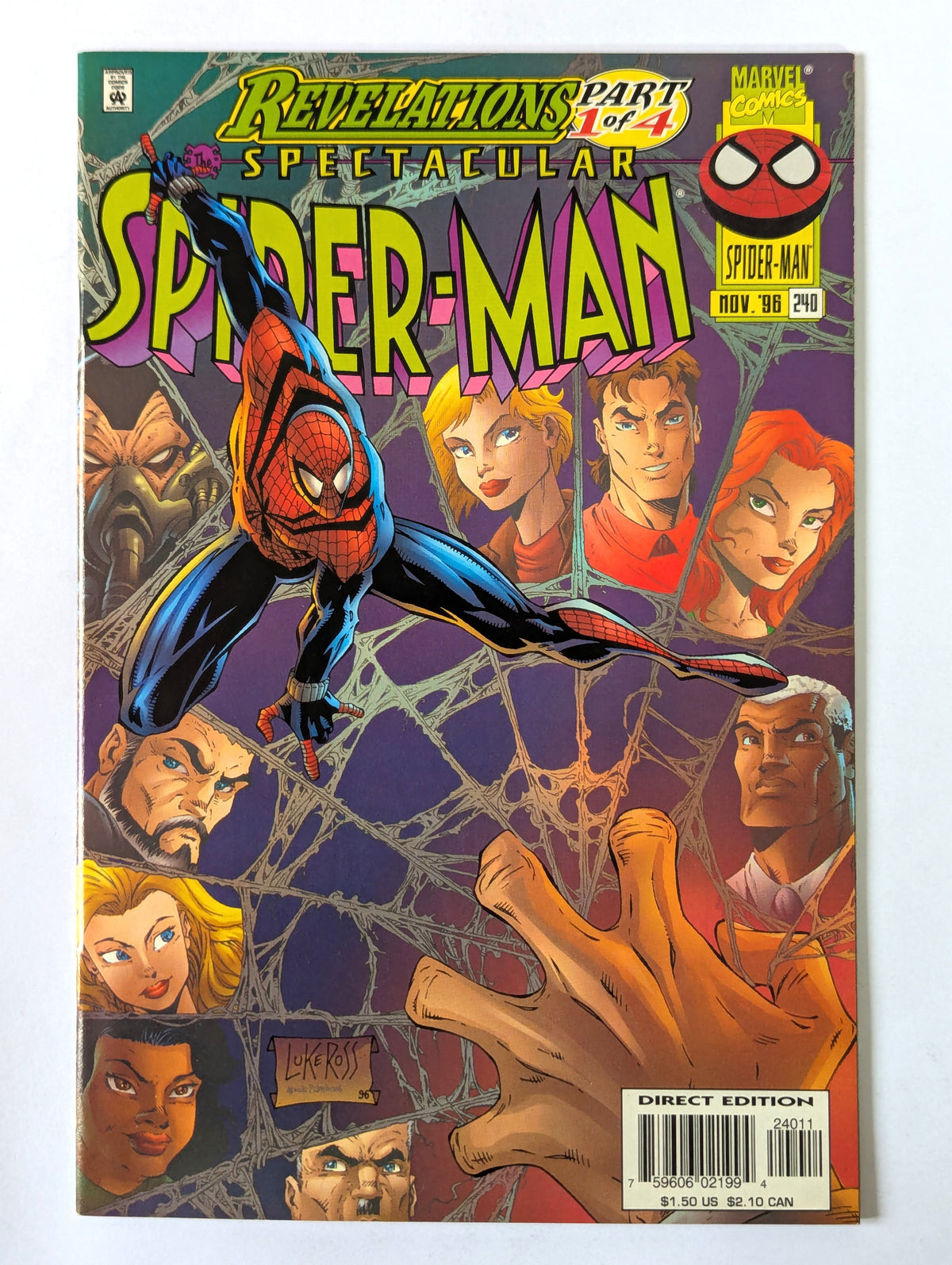 Spectacular Spider-Man #240 Marvel Comic Book