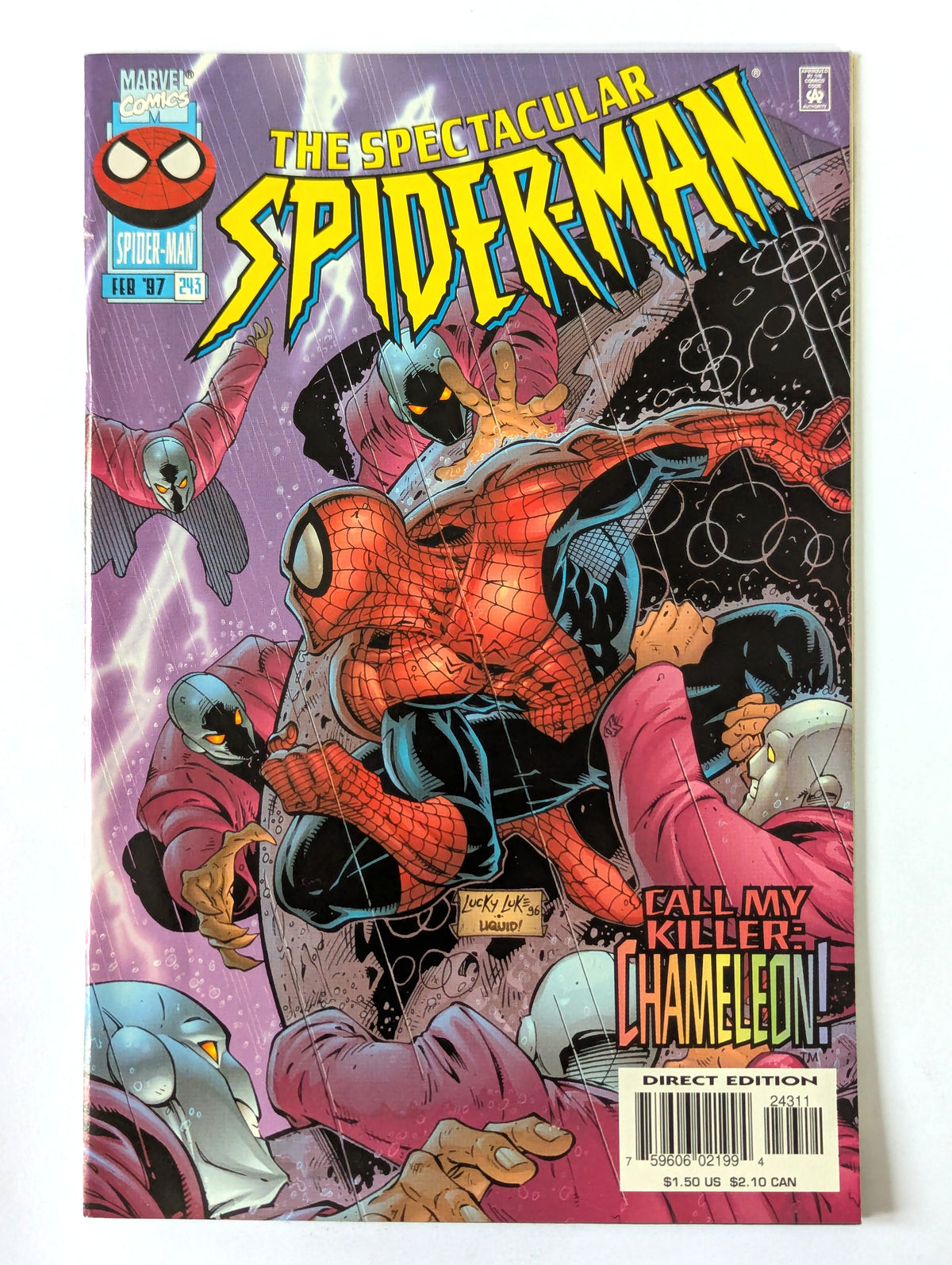 Spectacular Spider-Man #243 Marvel Comic Book