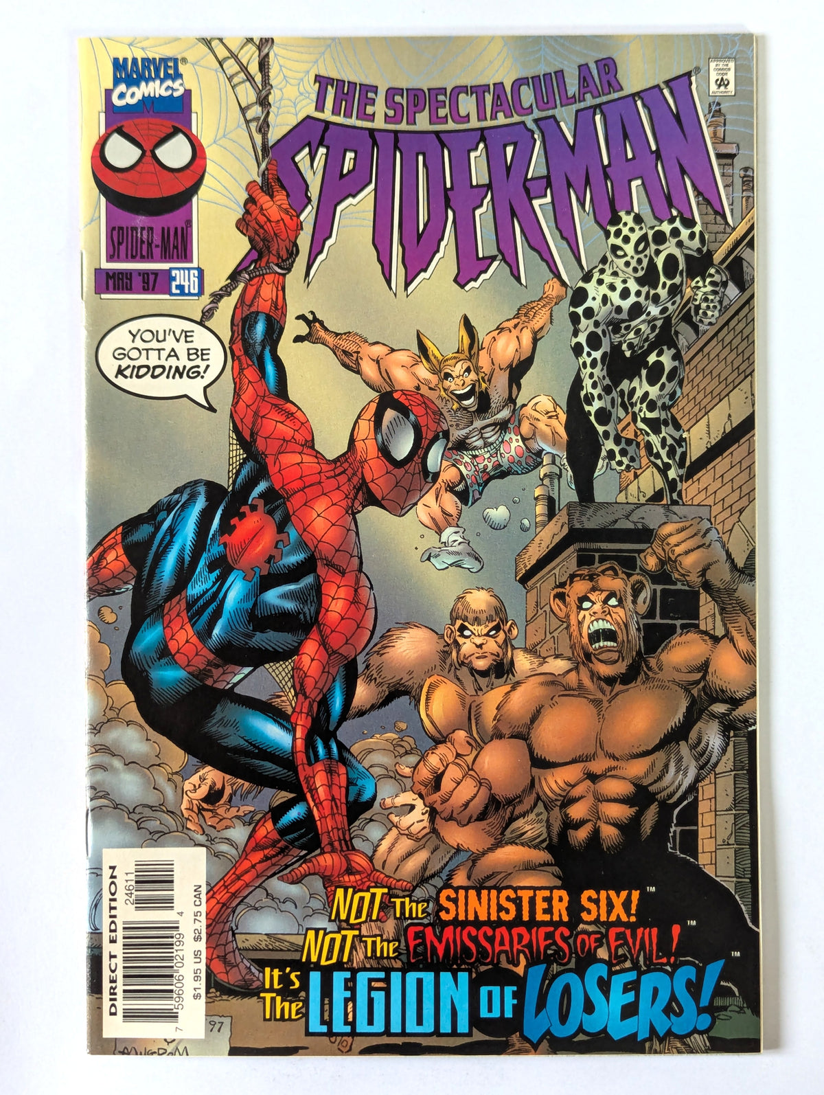 Spectacular Spider-Man #246 Marvel Comic Book