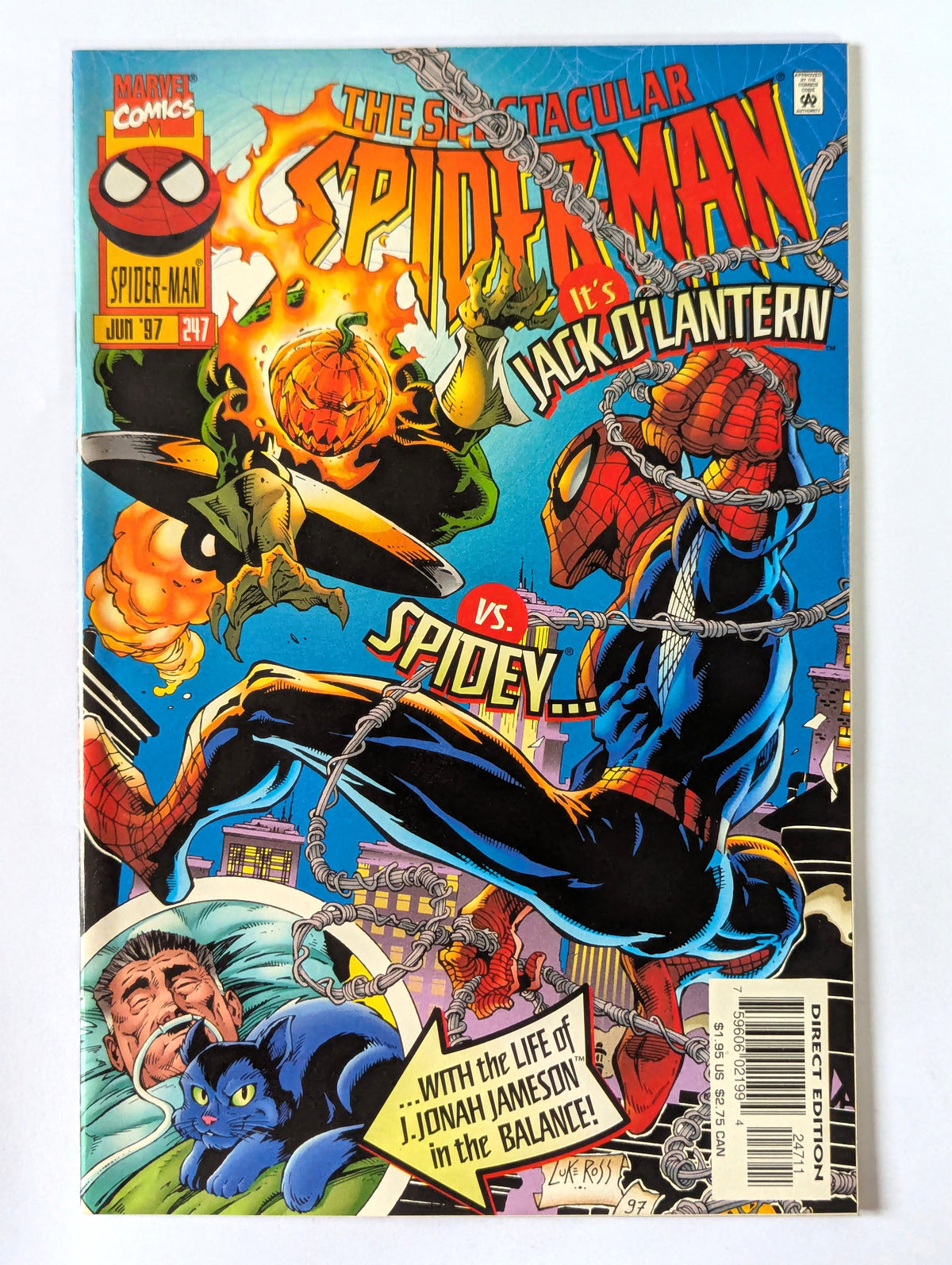 Spectacular Spider-Man #247 Marvel Comic Book