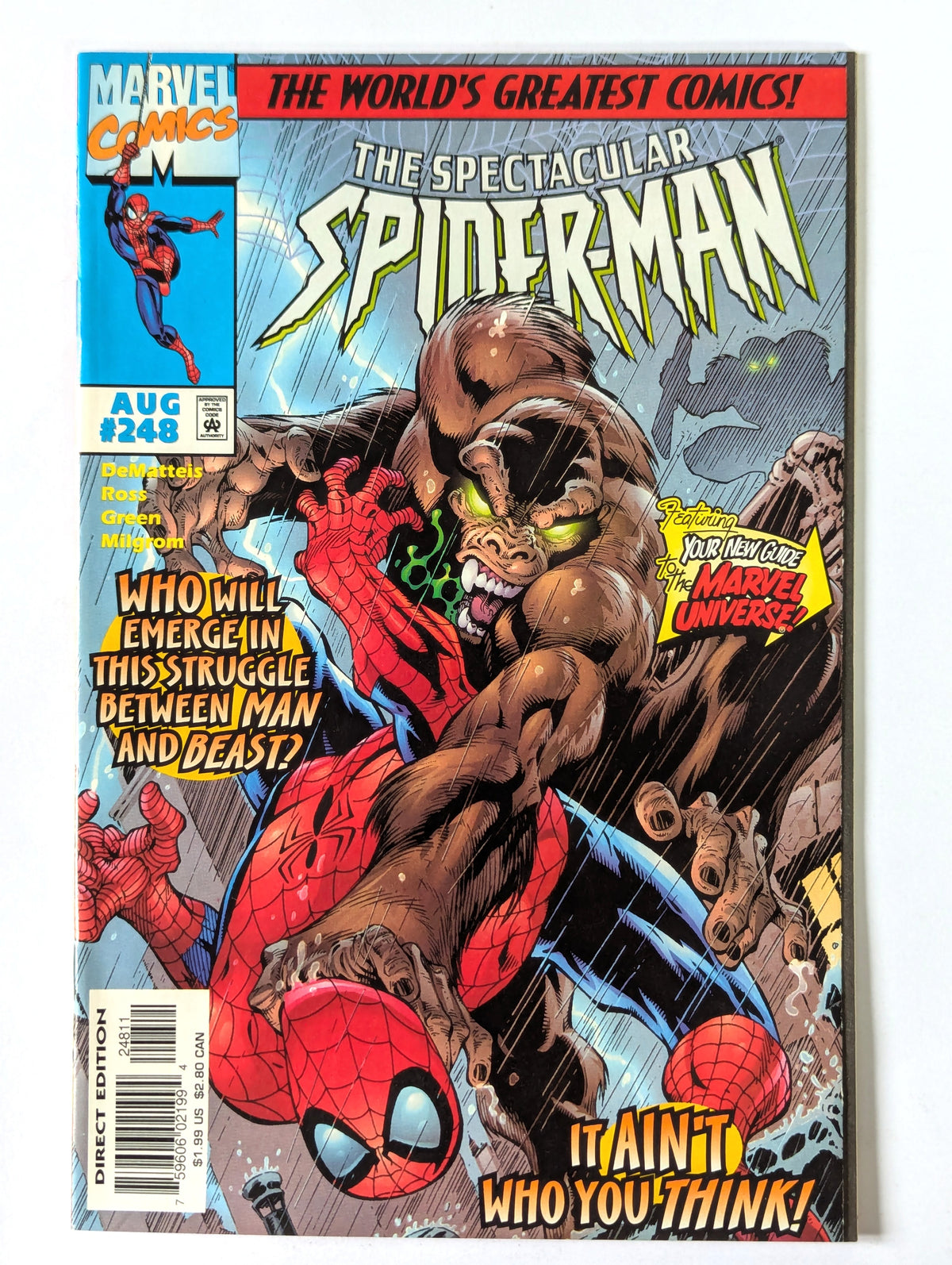 Spectacular Spider-Man #248 Marvel Comic Book