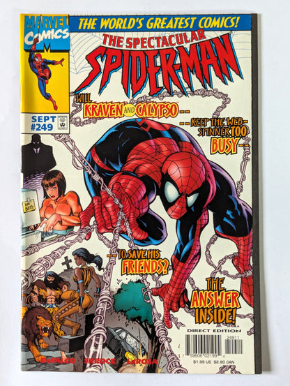 Spectacular Spider-Man #249 Marvel Comic Book