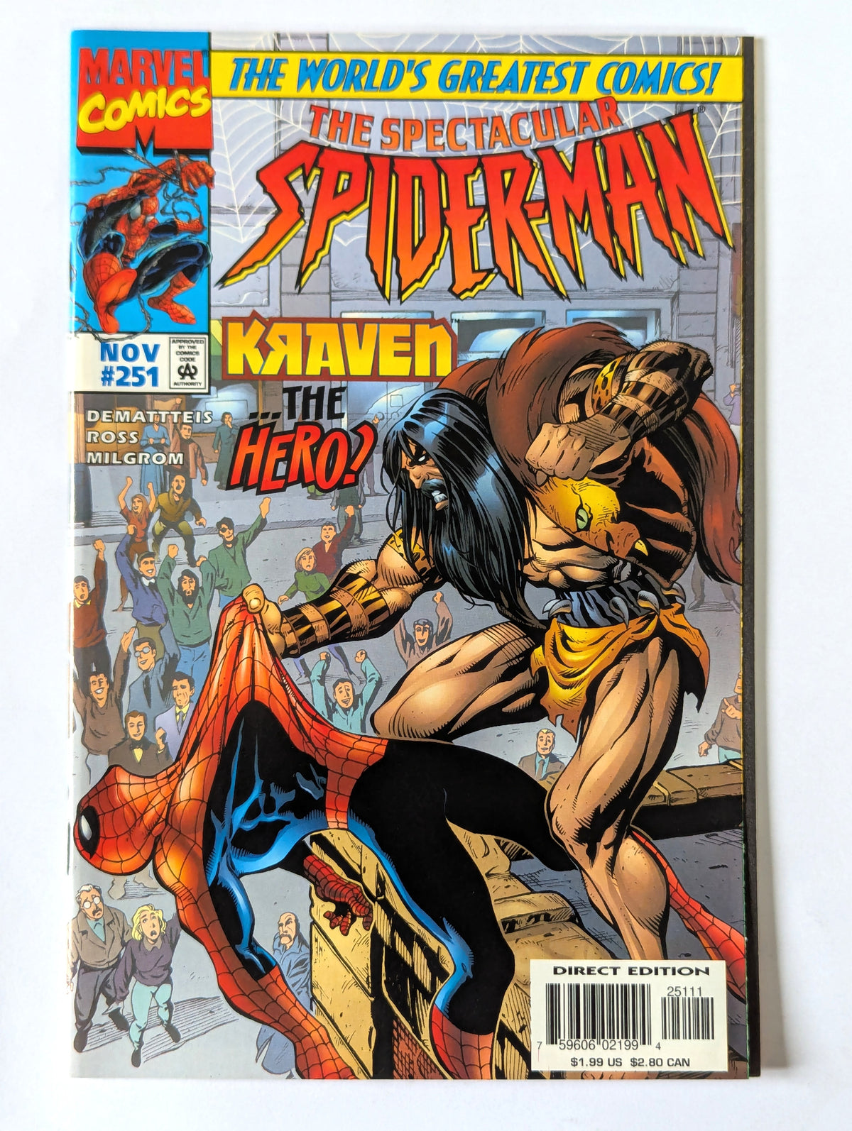 Spectacular Spider-Man #251 Marvel Comic Book
