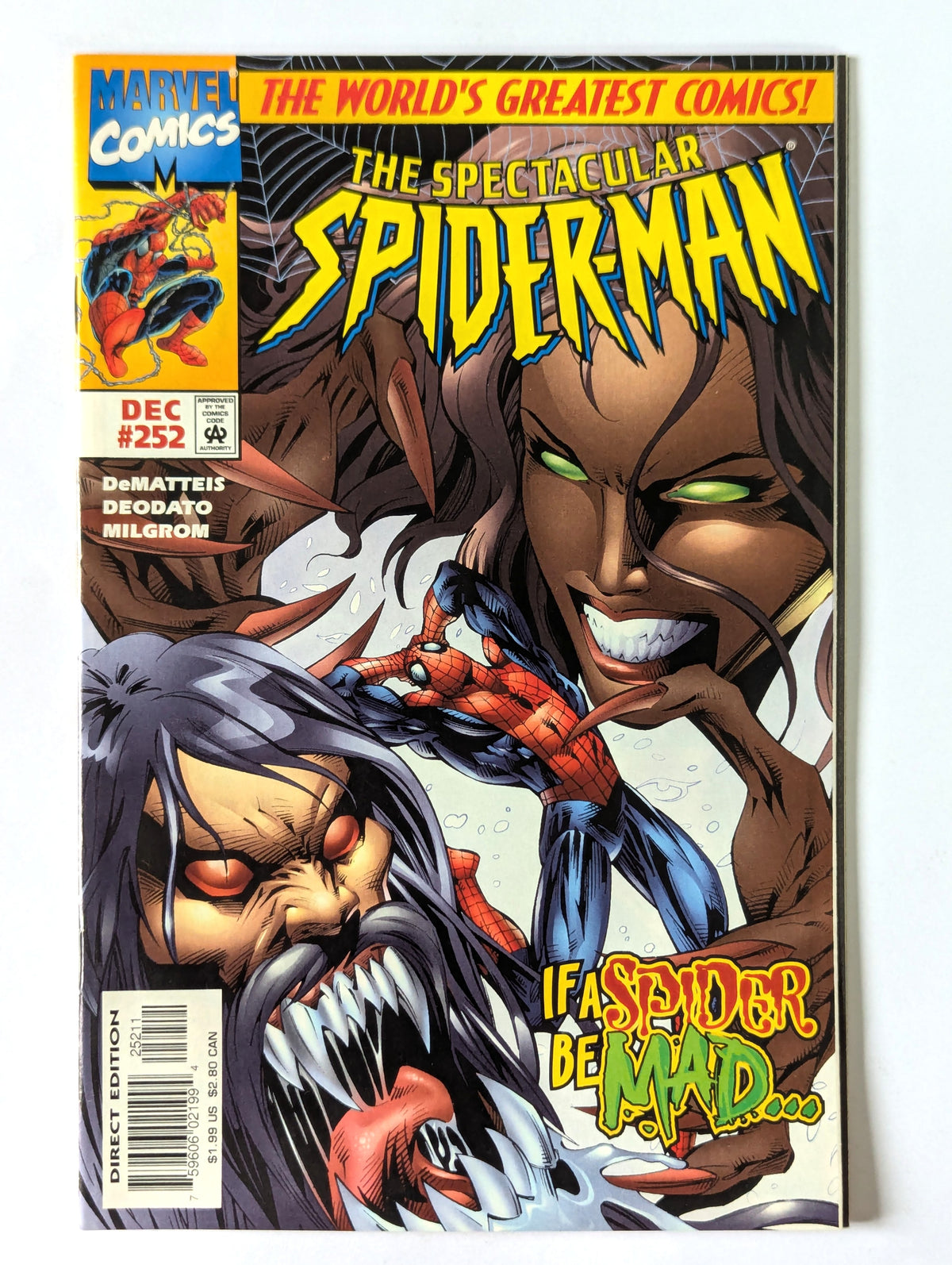 Spectacular Spider-Man #252 Marvel Comic Book