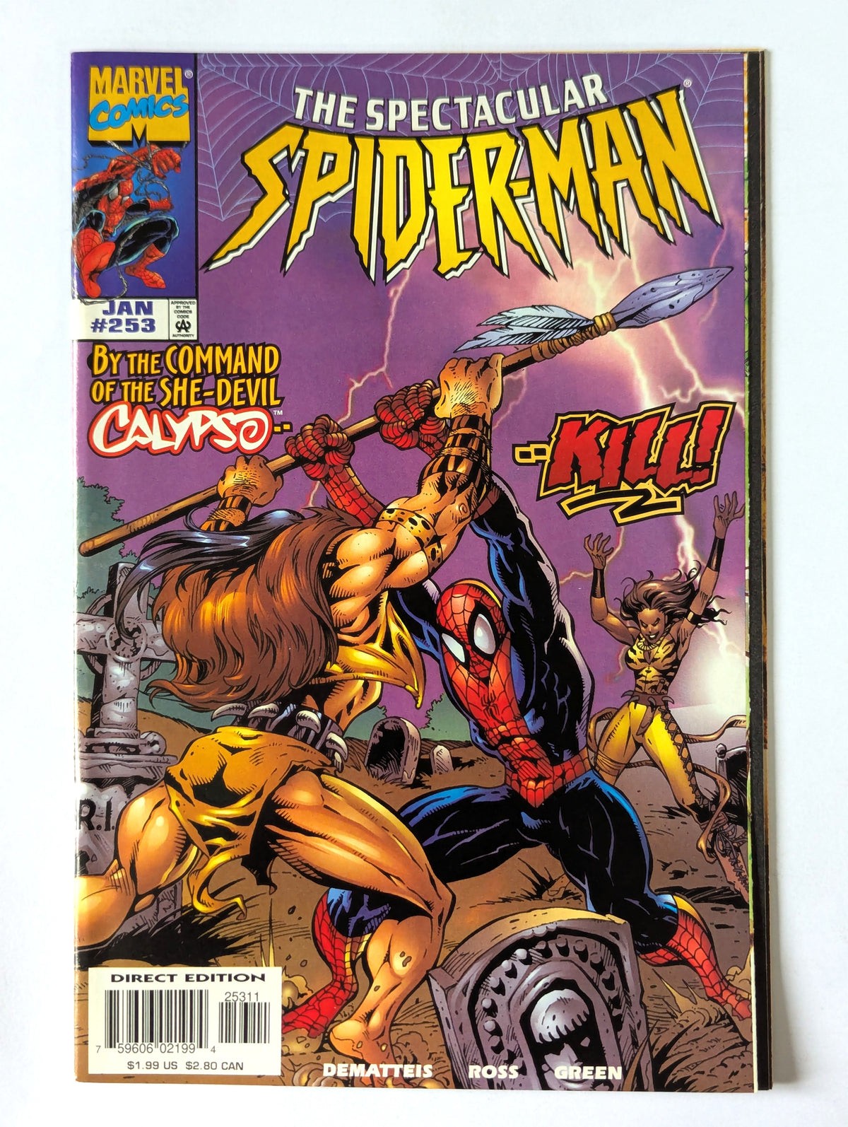 Spectacular Spider-Man #253 Marvel Comic Book