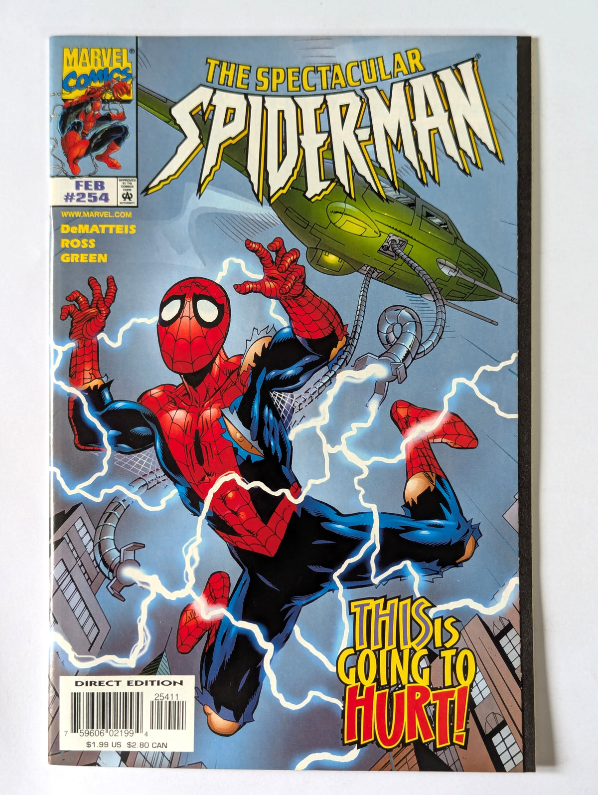 Spectacular Spider-Man #254 Marvel Comic Book