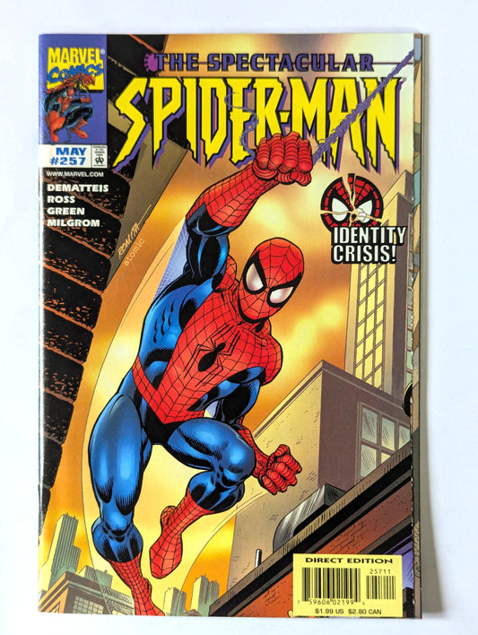 Spectacular Spider-Man #257 Marvel Comic Book