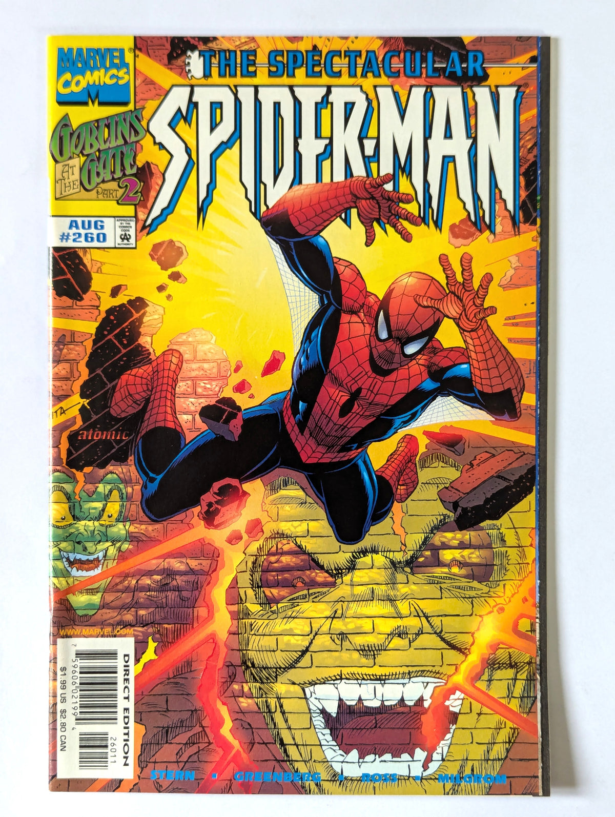 Spectacular Spider-Man #260 Marvel Comic Book