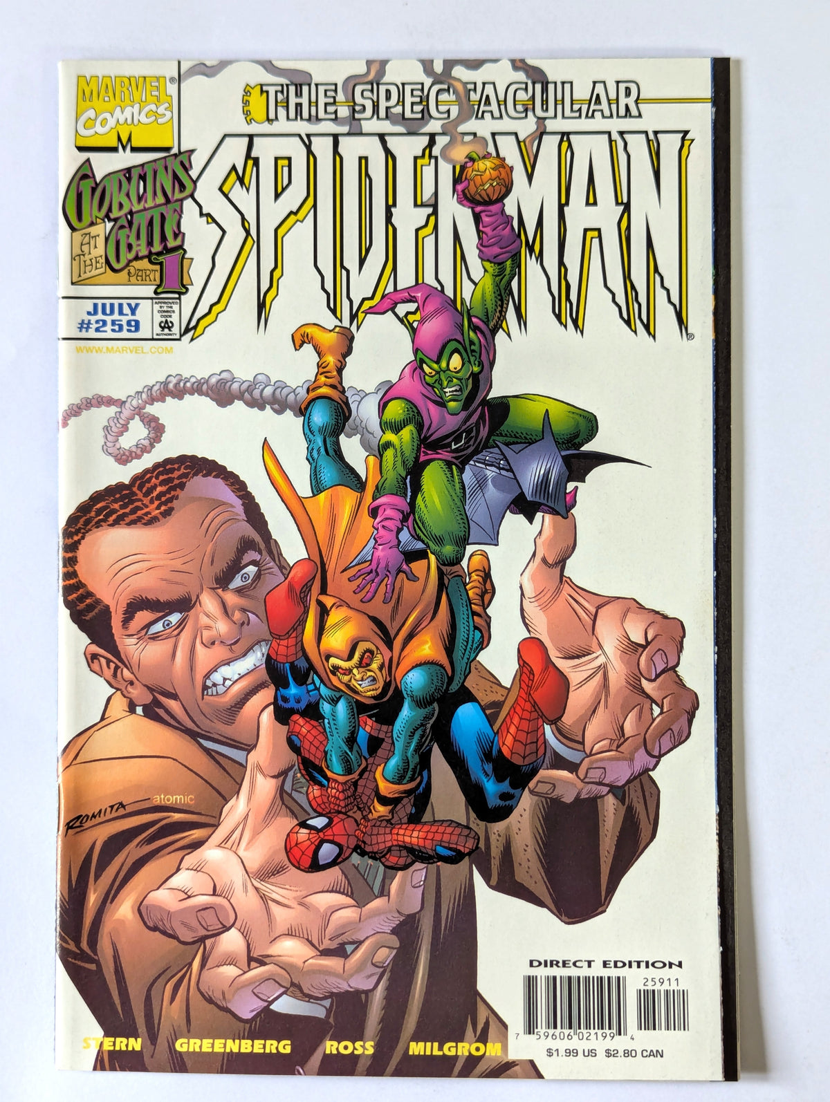 Spectacular Spider-Man #259 Marvel Comic Book