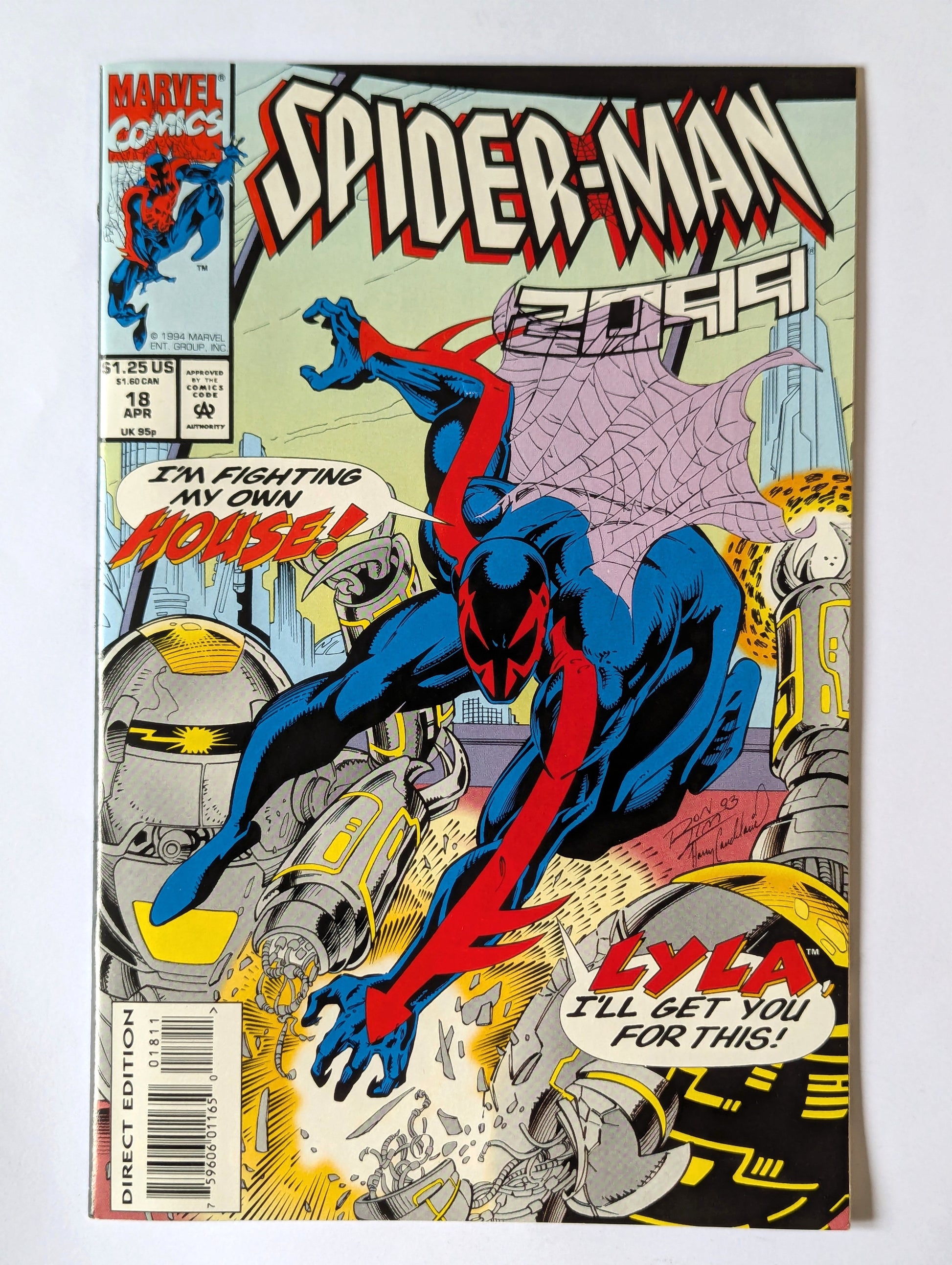 Spider-Man 2099 #18 Marvel Comic Book