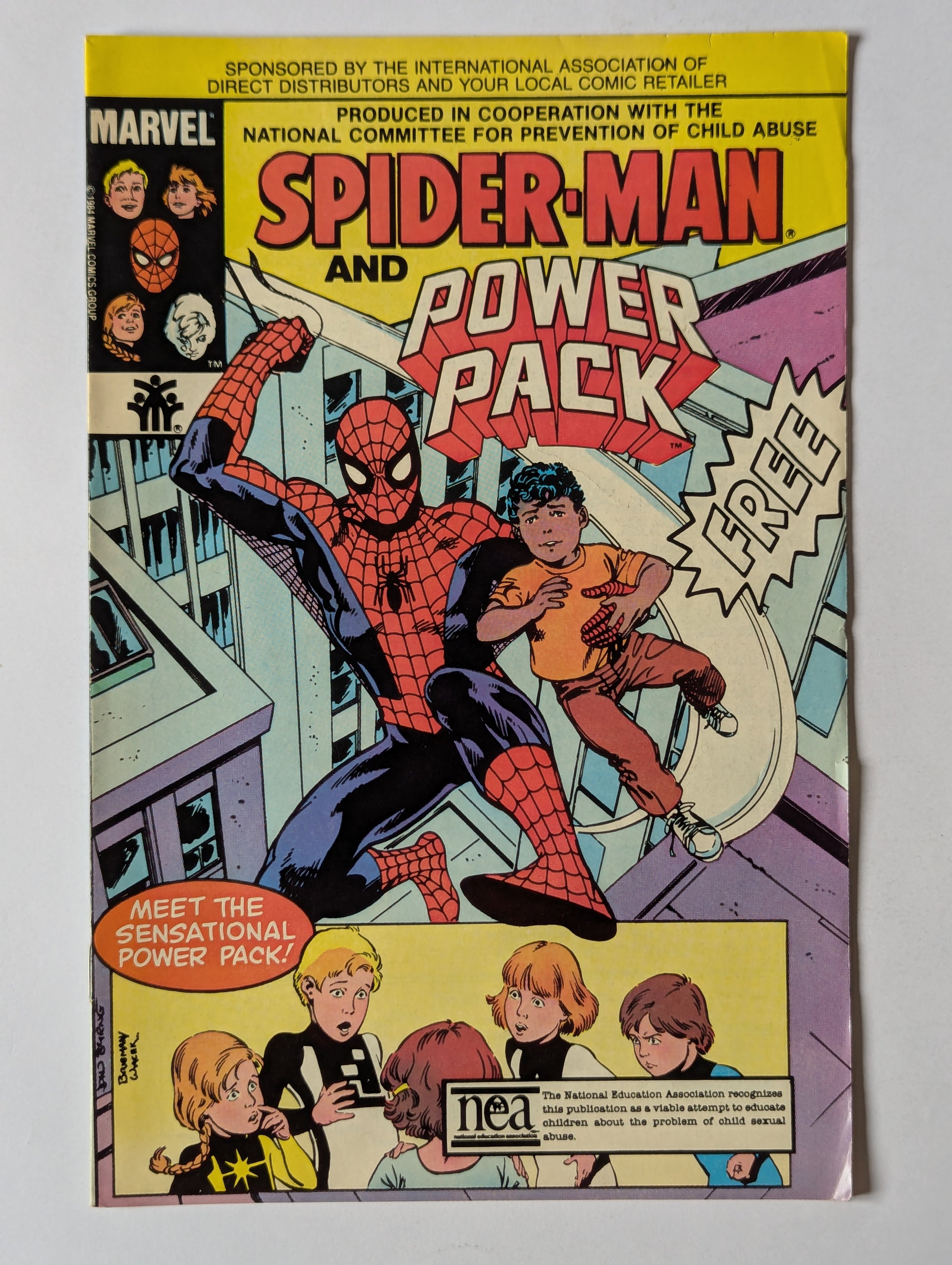 Spider-Man and Power Pack #1 Marvel Comic Book