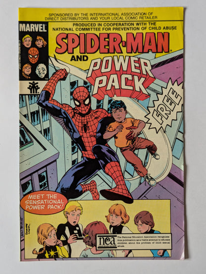 Spider-Man and Power Pack #1 Marvel Comic Book